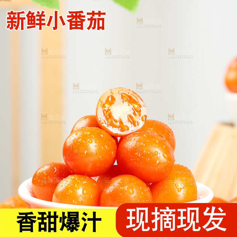 浅底上的小番茄