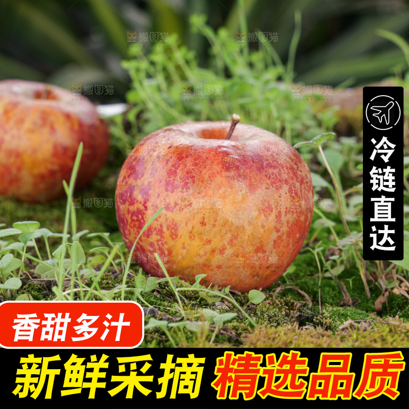 深底上的丑苹果