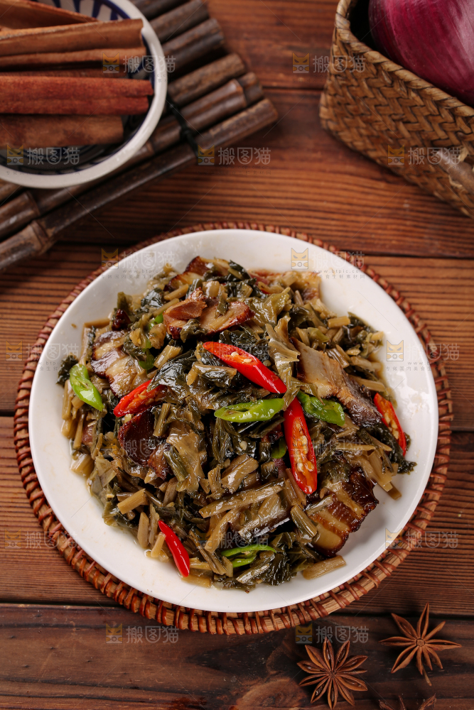 梅干菜炒腊肉