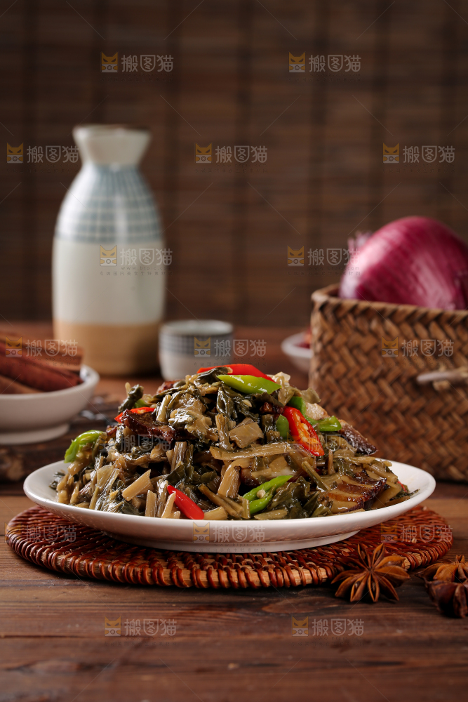 梅干菜炒腊肉