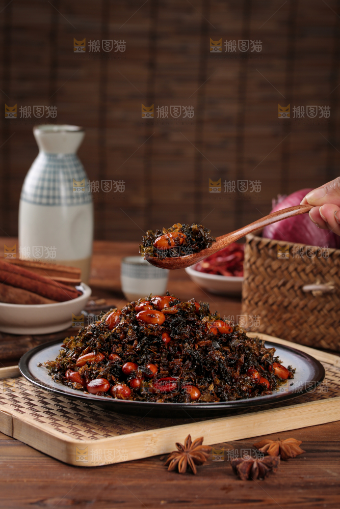 梅干菜炒花生米