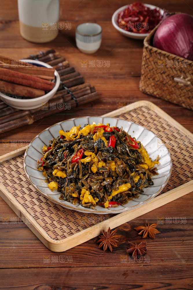 梅干菜炒鸡蛋