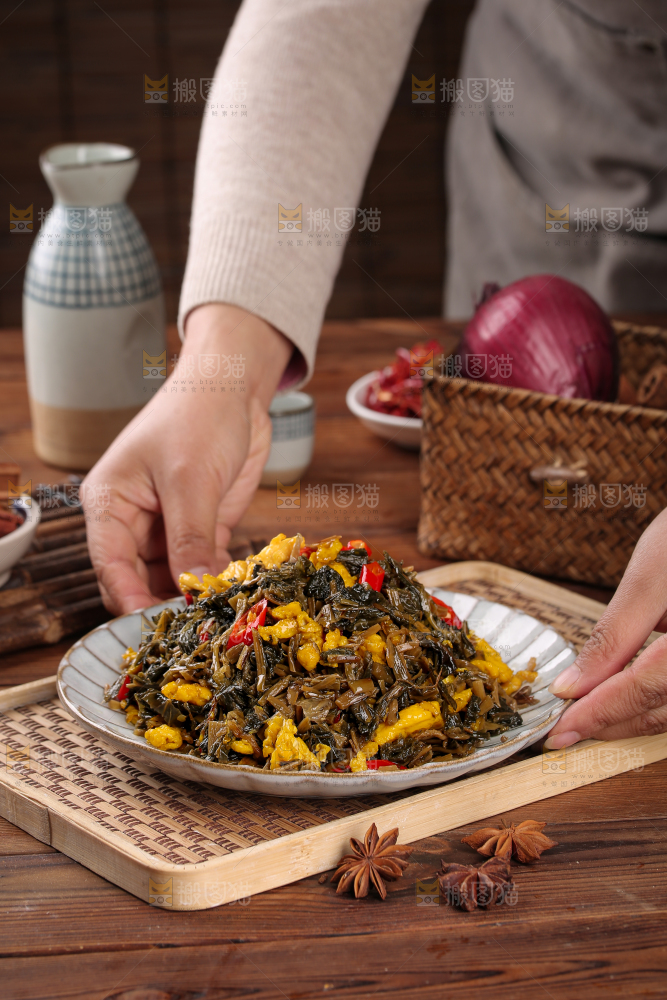 梅干菜炒鸡蛋