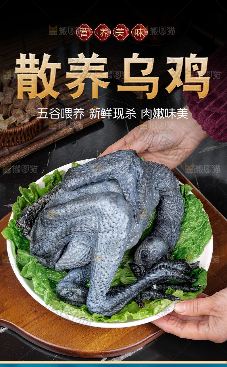 乌鸡详情页