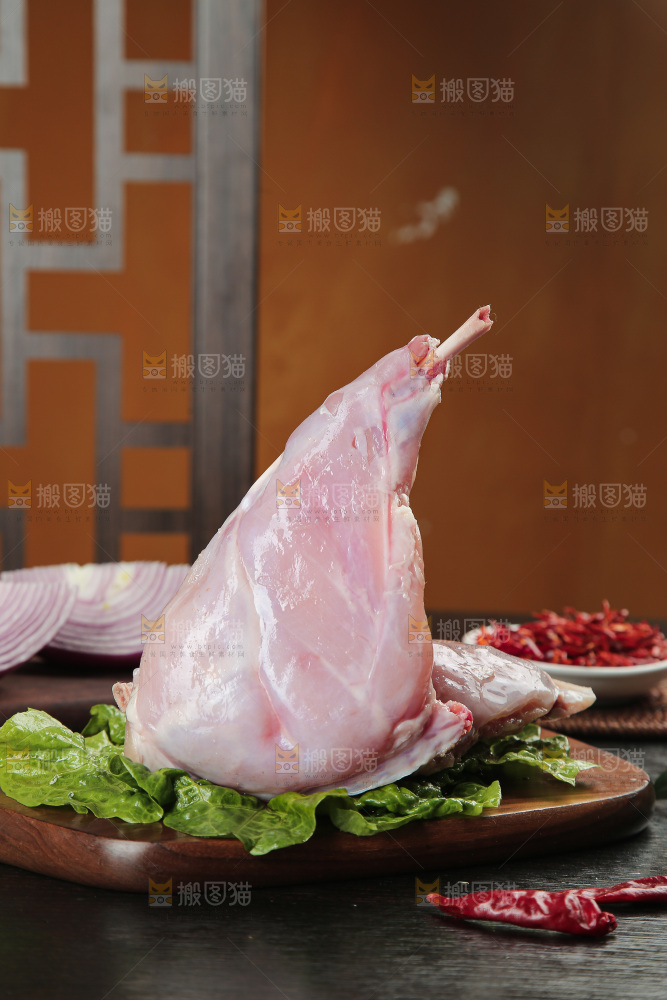 兔后腿