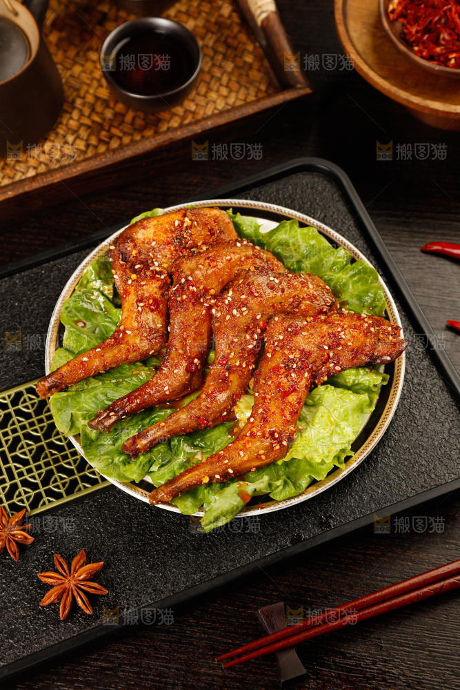 麻辣兔腿