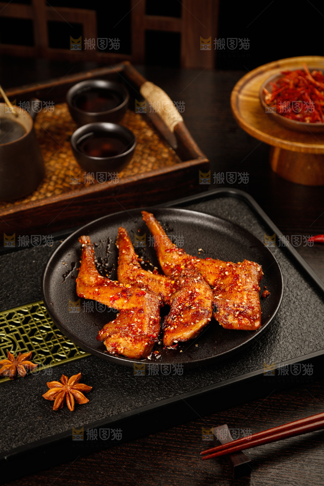 麻辣兔腿