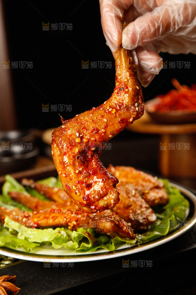 麻辣兔腿