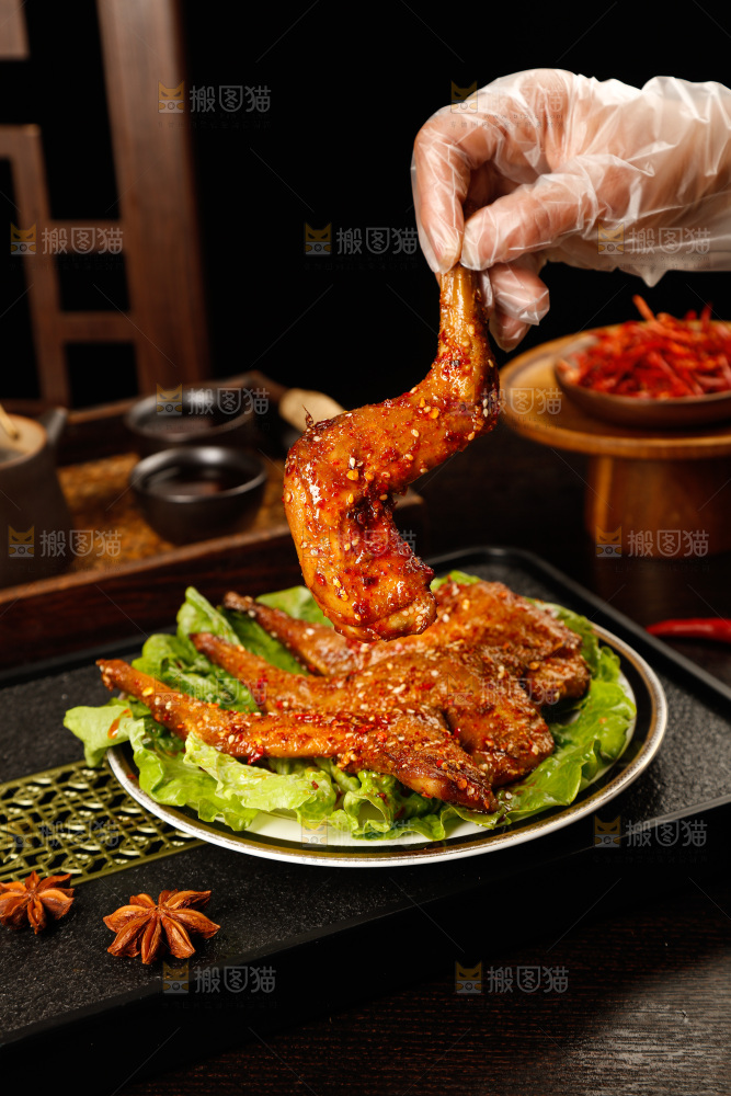 麻辣兔腿
