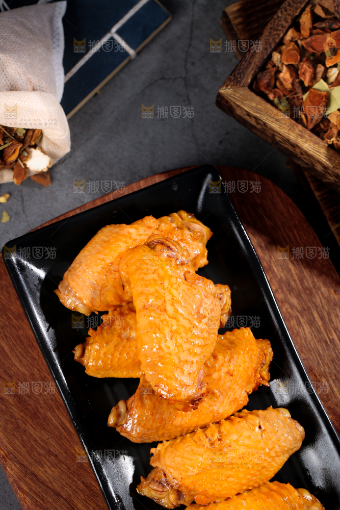 卤鸡中翅