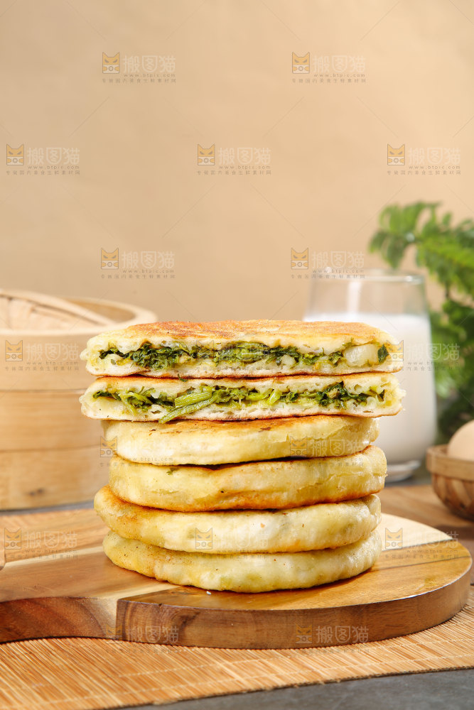 荠菜馅饼