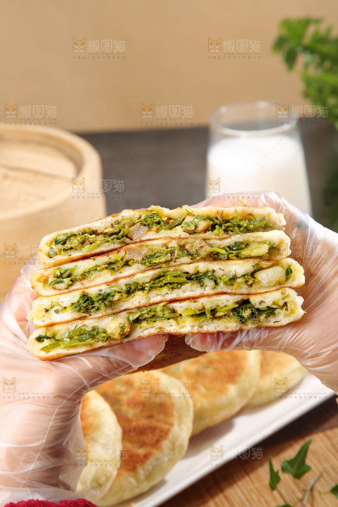 荠菜馅饼