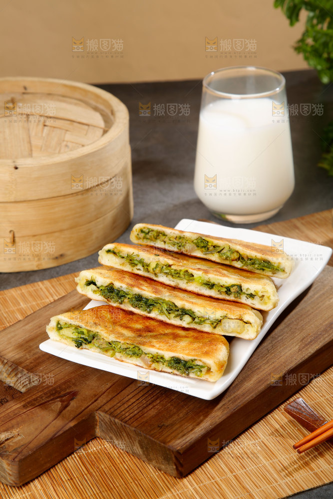 荠菜馅饼