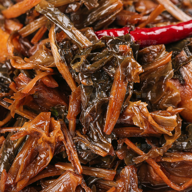 腊肉炒梅干菜