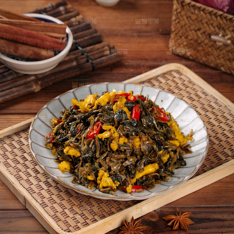 梅干菜炒鸡蛋