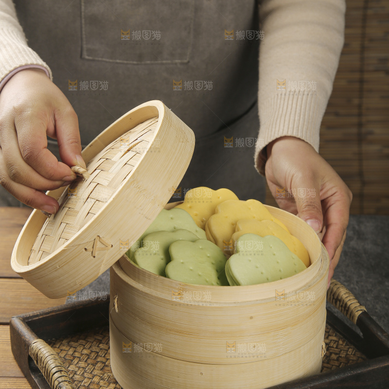 荷叶夹馍