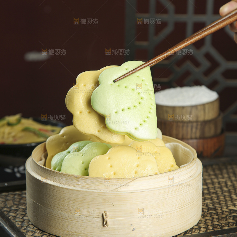 双色荷叶饼