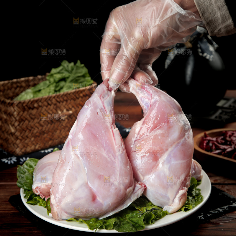兔后腿