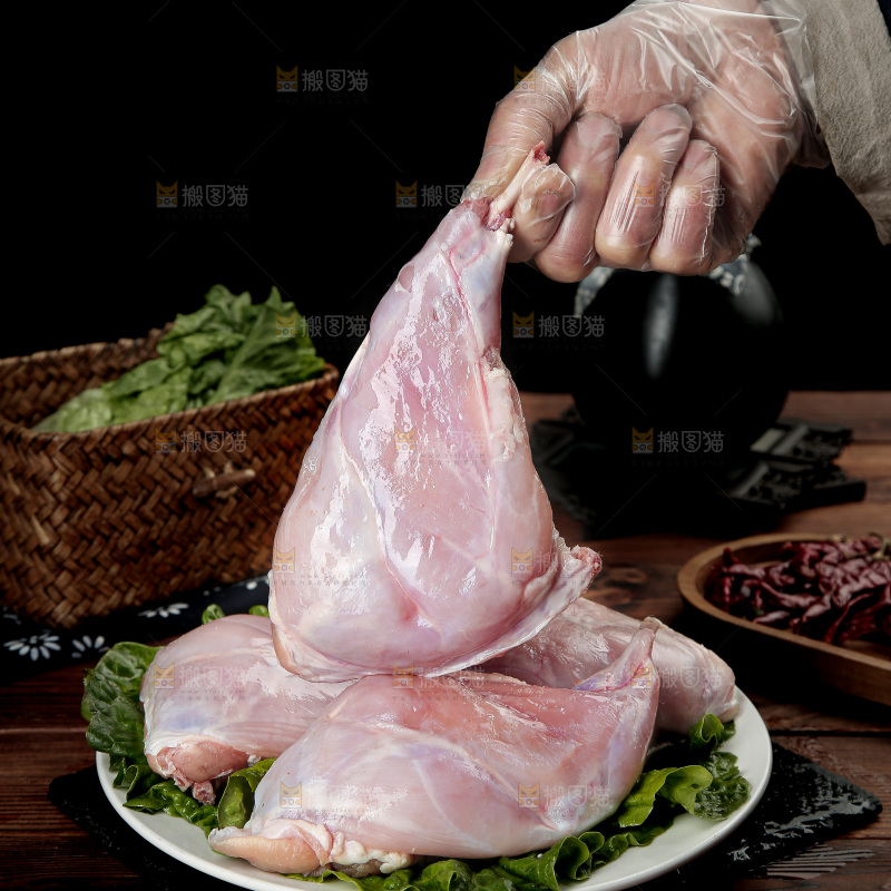 兔后腿