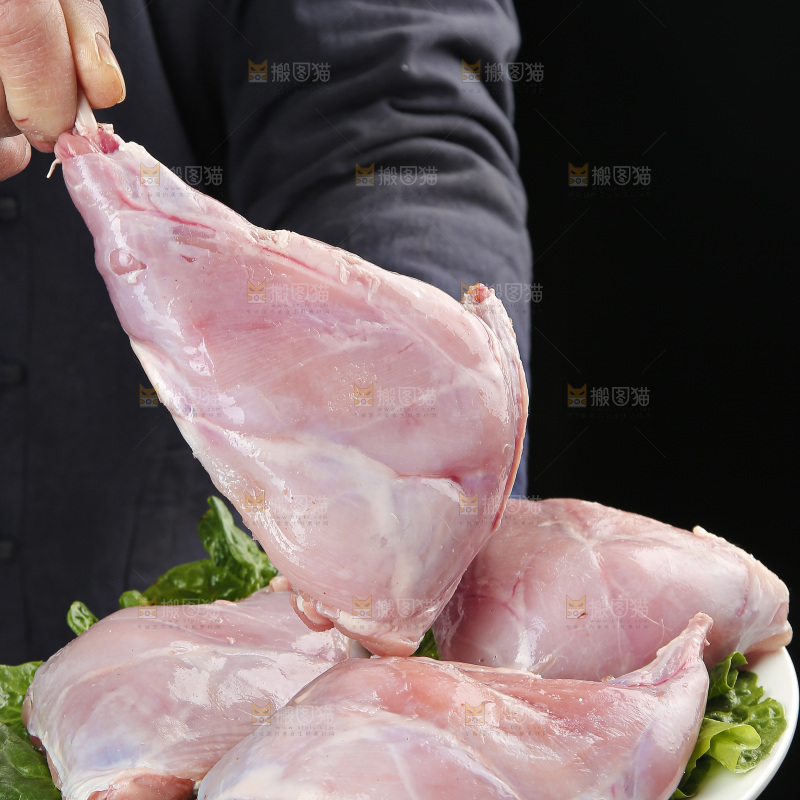 兔后腿