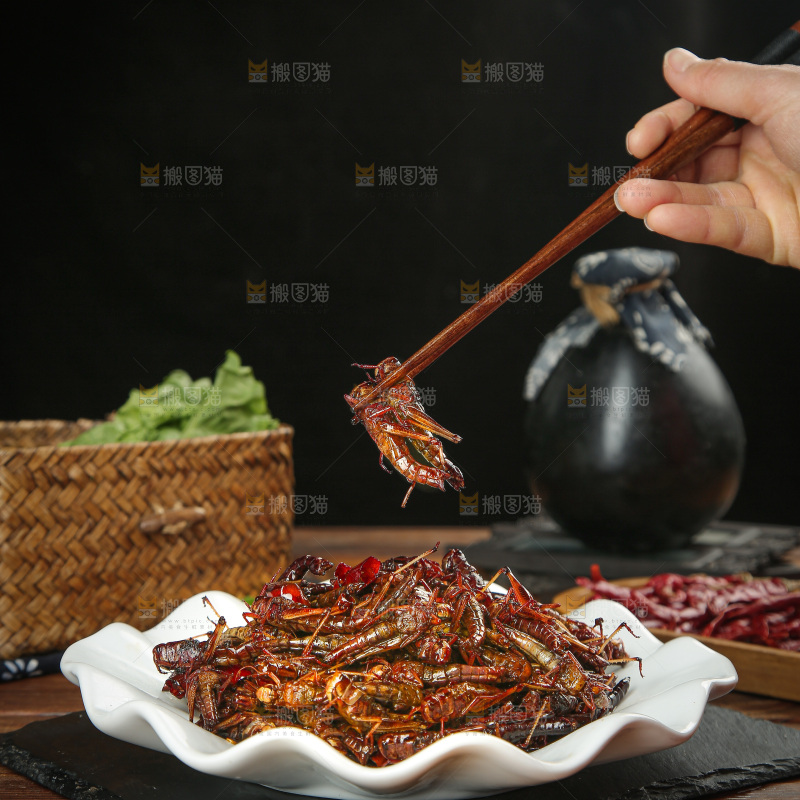 油炸蚂蚱