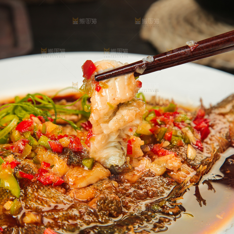红烧鲽鱼