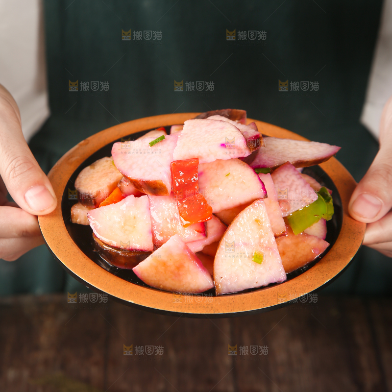 凉拌冰淇淋萝卜