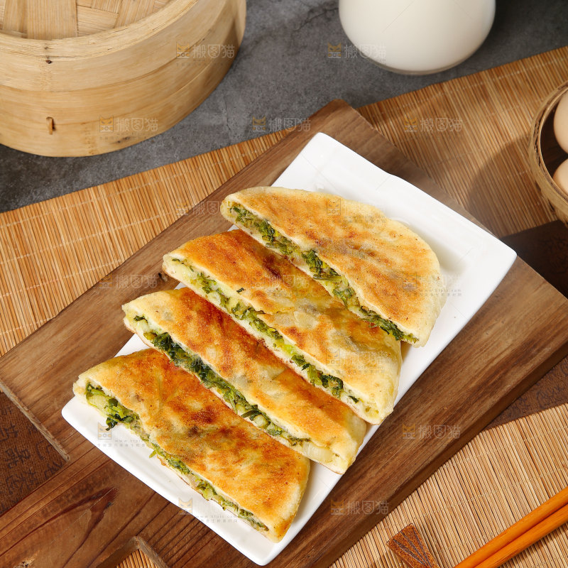 荠菜馅饼