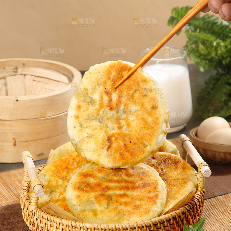 荠菜馅饼