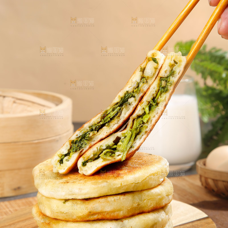 荠菜馅饼