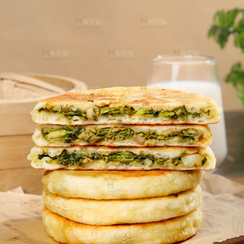 荠菜馅饼