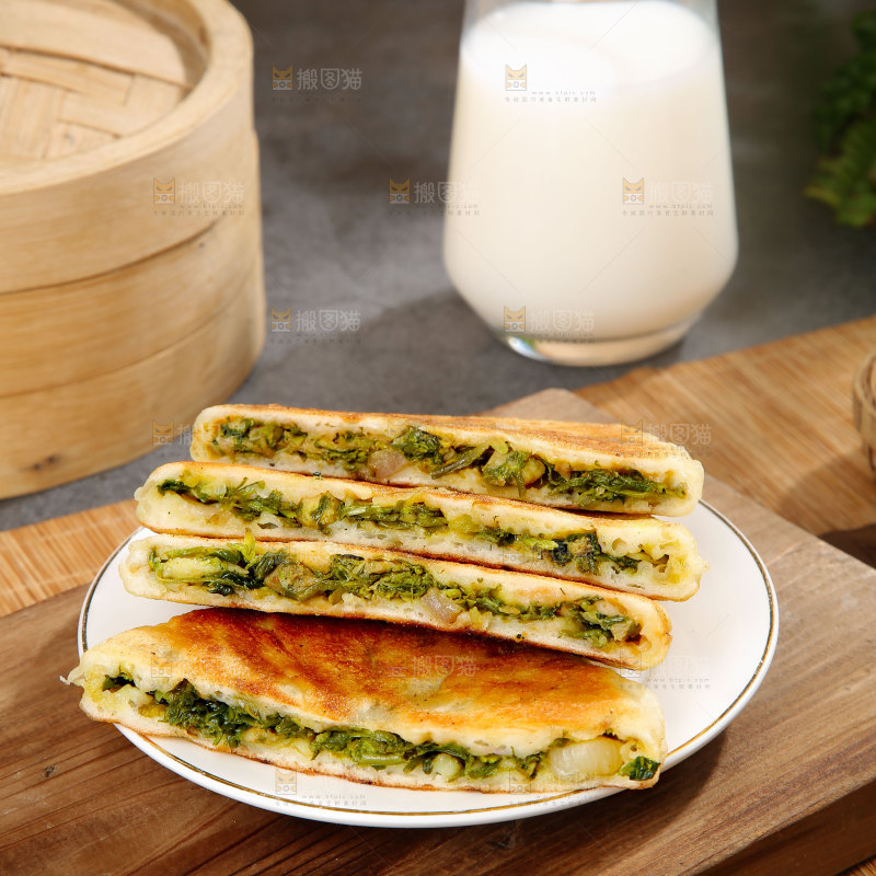 荠菜馅饼