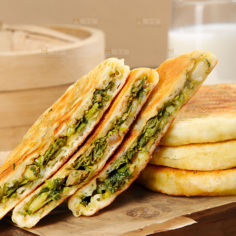 荠菜馅饼