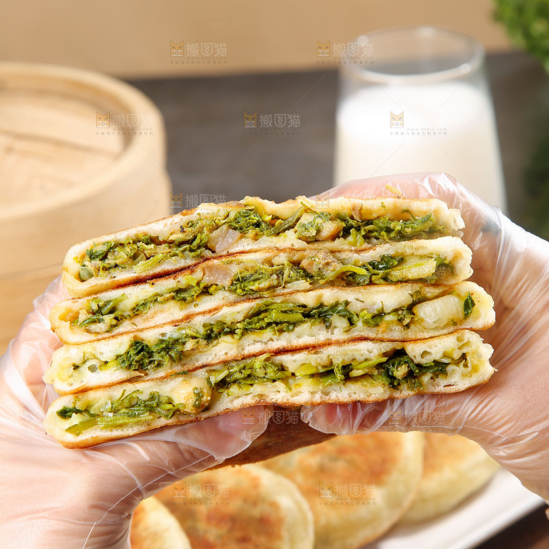 荠菜馅饼
