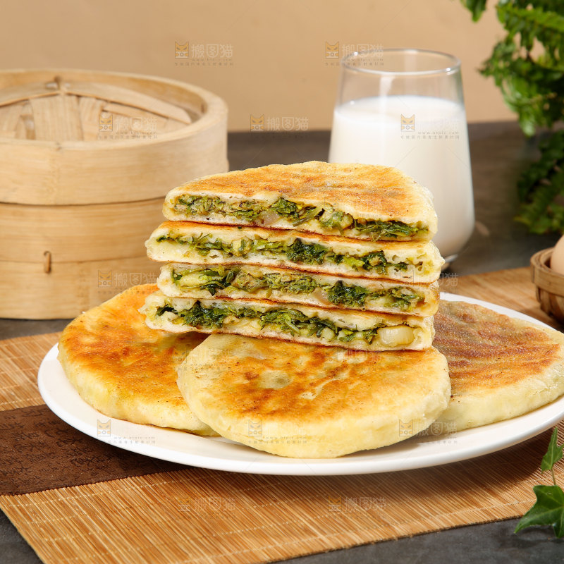荠菜馅饼