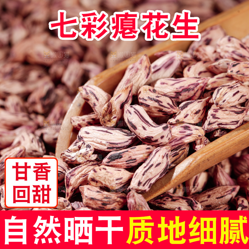 七彩瘪花生