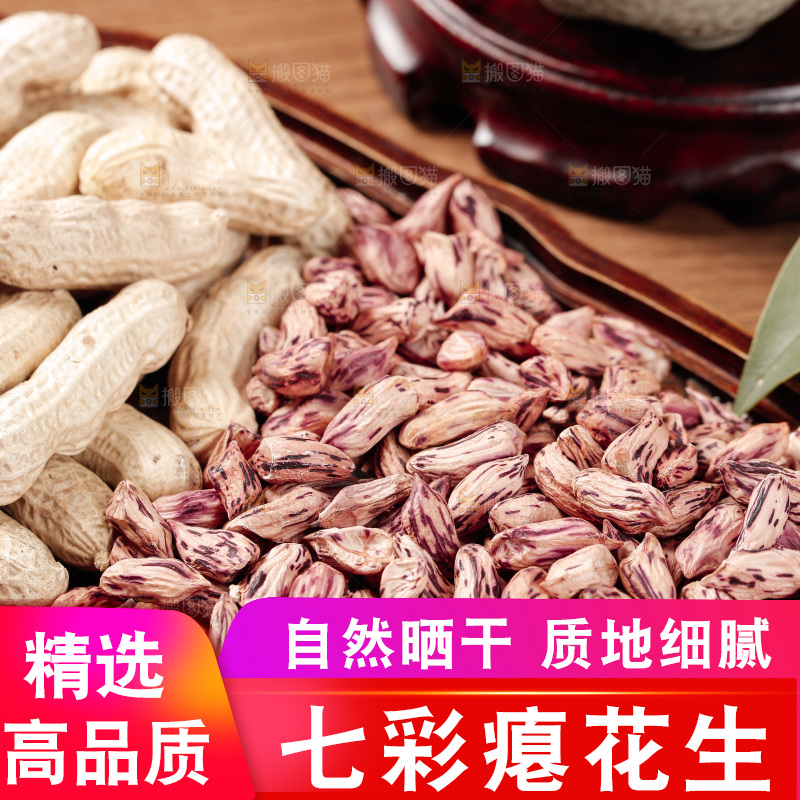 七彩瘪花生