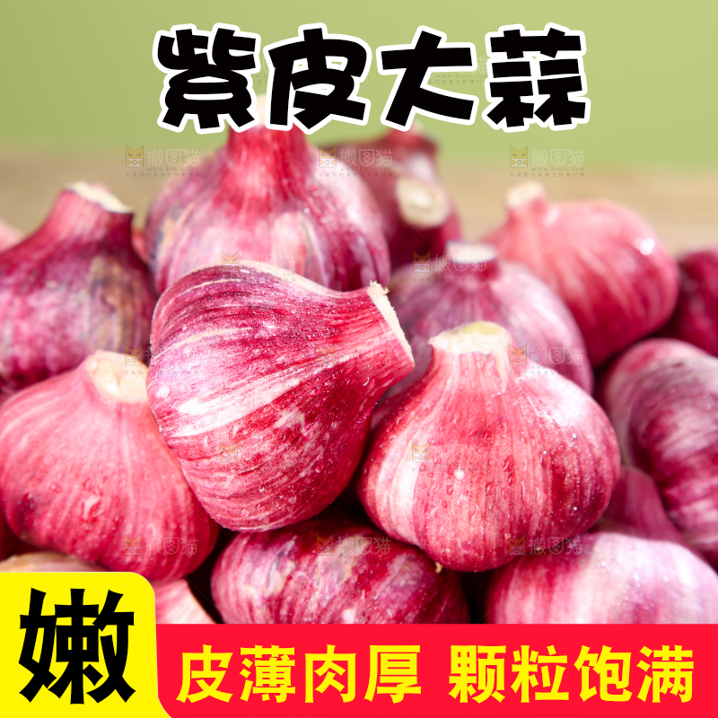 紫皮大蒜