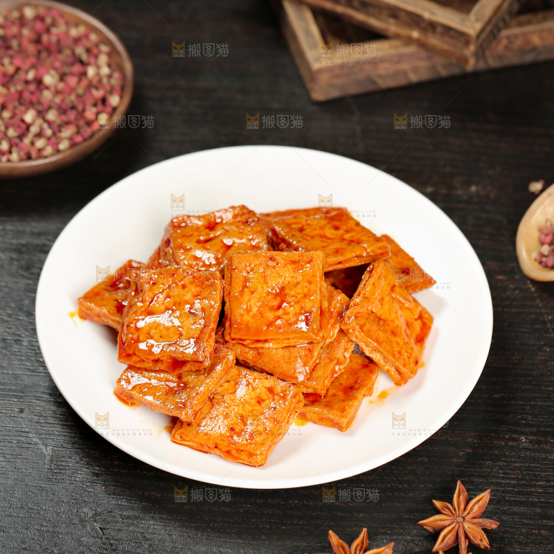 香辣豆干
