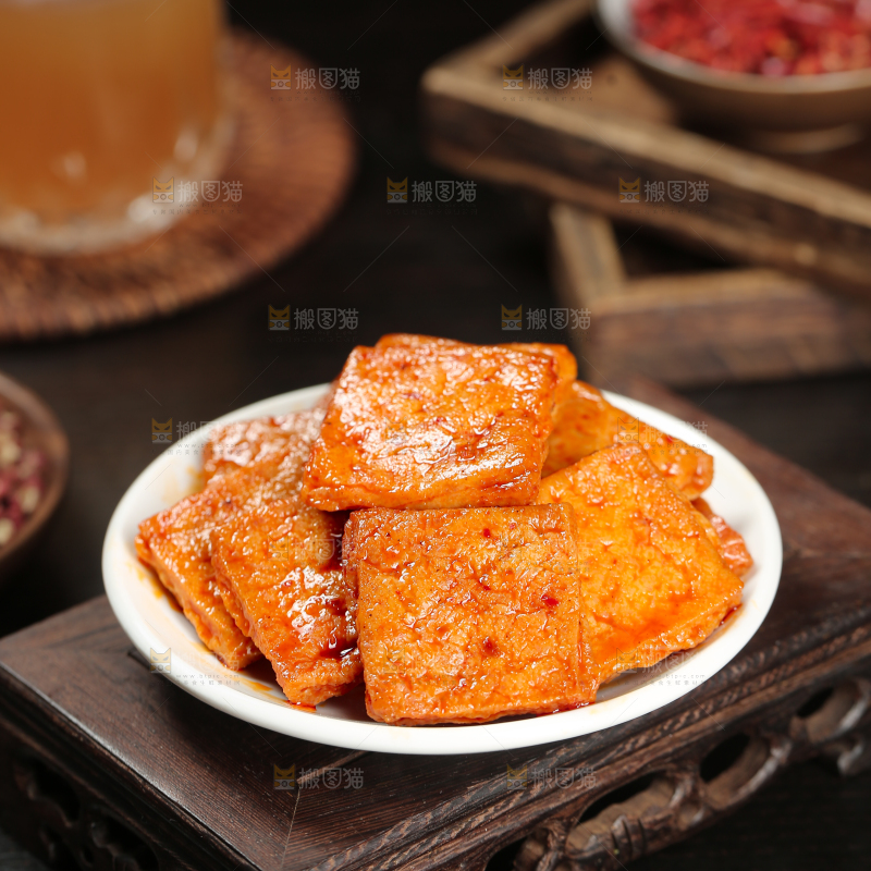 香辣豆干