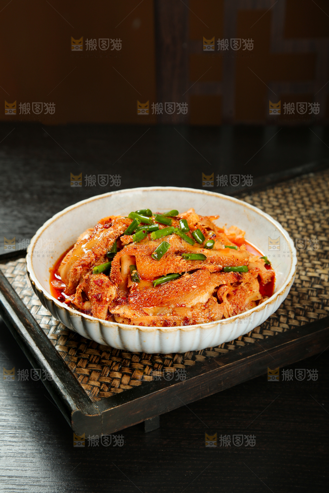 红油牛肚