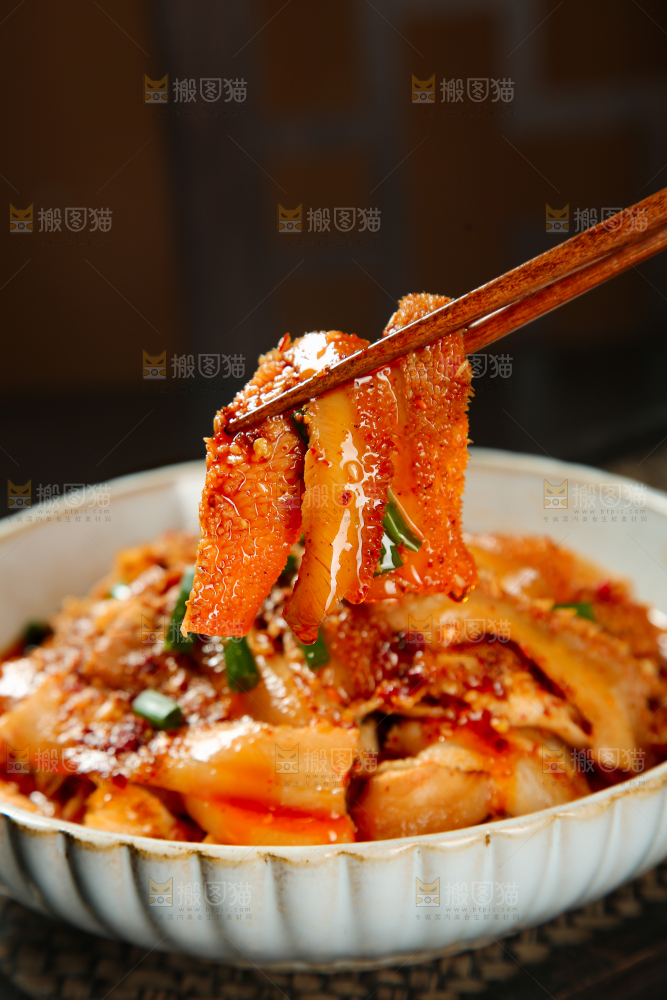 红油牛肚