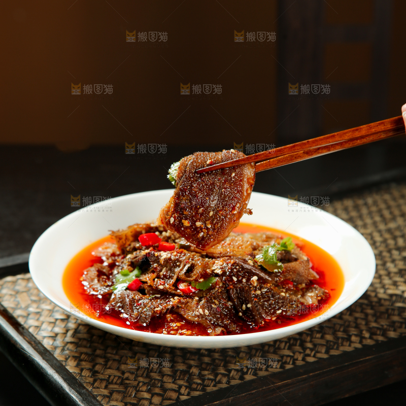 冷吃毛肚