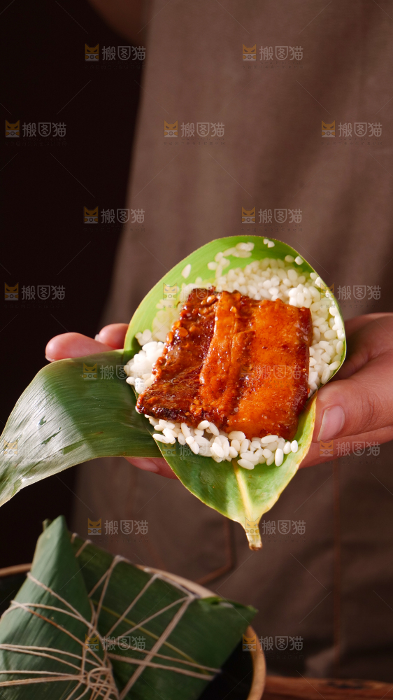 咸蛋黄肉粽