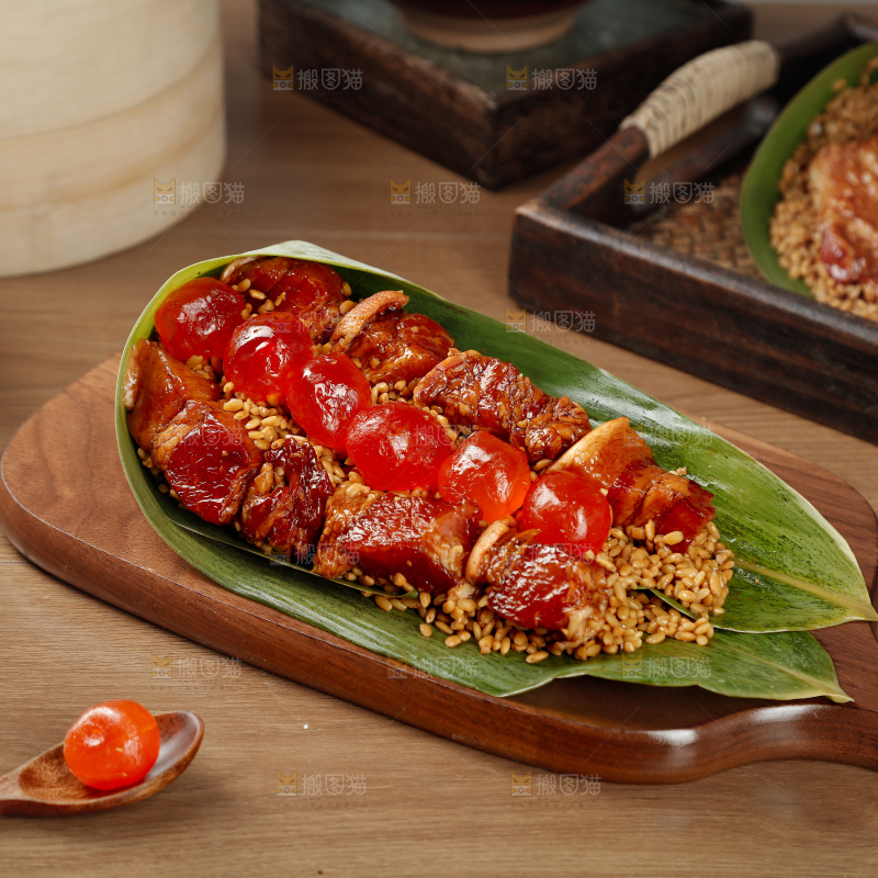 咸蛋黄肉粽