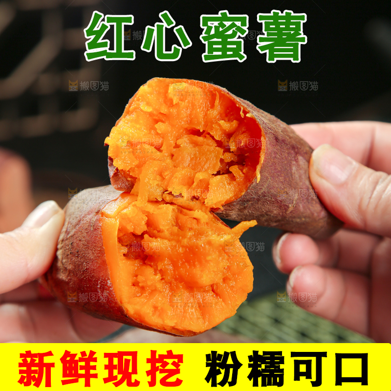 红心蜜薯