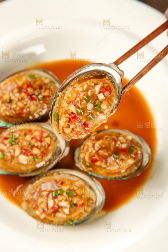 蒜蓉粉丝蒸鲍鱼