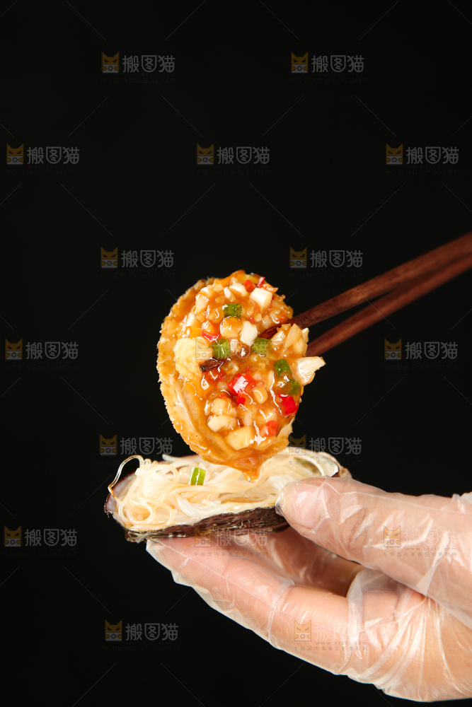 蒜蓉粉丝蒸鲍鱼