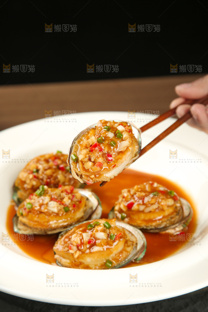 蒜蓉粉丝蒸鲍鱼