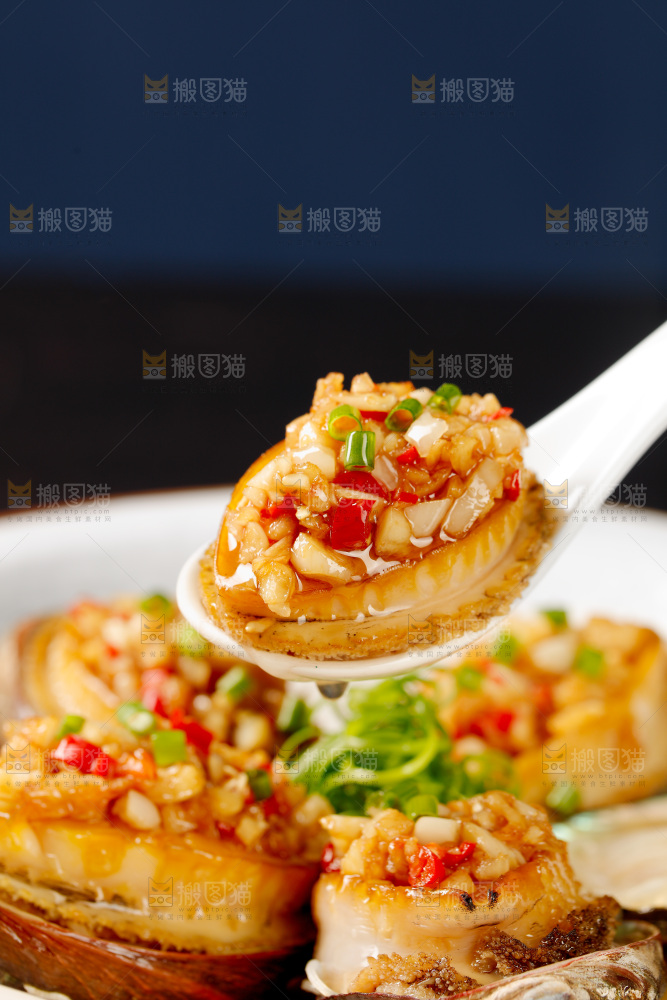 蒜蓉粉丝蒸鲍鱼
